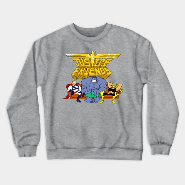 Justice Friends Crewneck Sweatshirt by OniSide